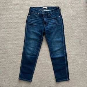 Size 30P Madewell Slim Straight Jeans